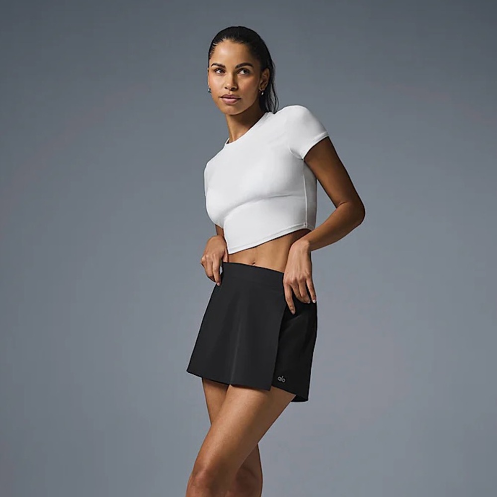 Alo Clubhouse Skort - Black (Size Small)